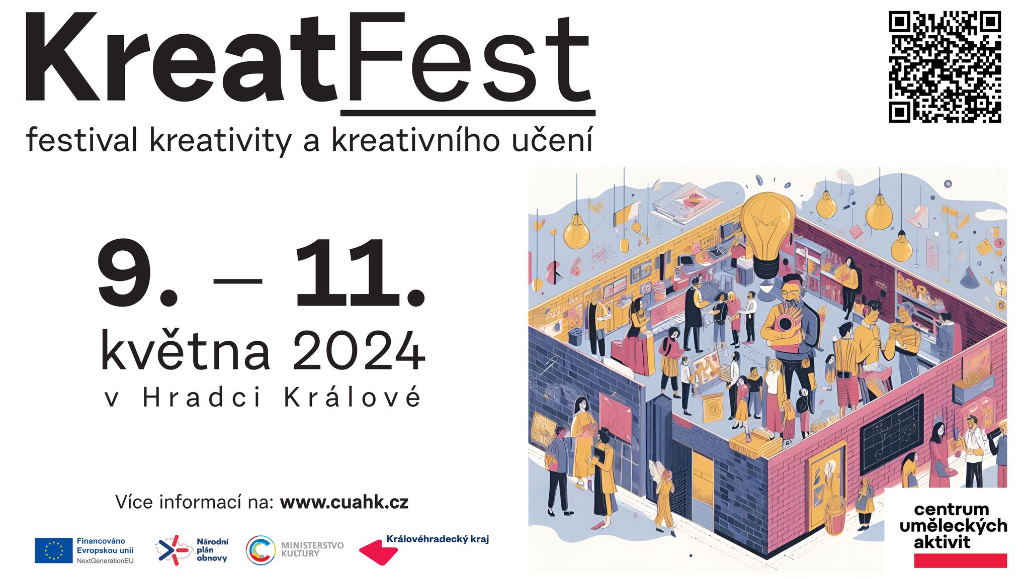 KreatFest – festival kreativity a kreativního umění přivede do Hradce Králové tvůrce z celého regionu