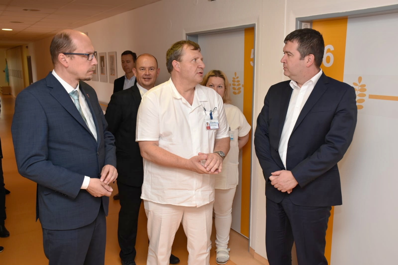 Hejtman Štěpán představil vicepremiérovi plány modernizace rychnovské nemocnice 