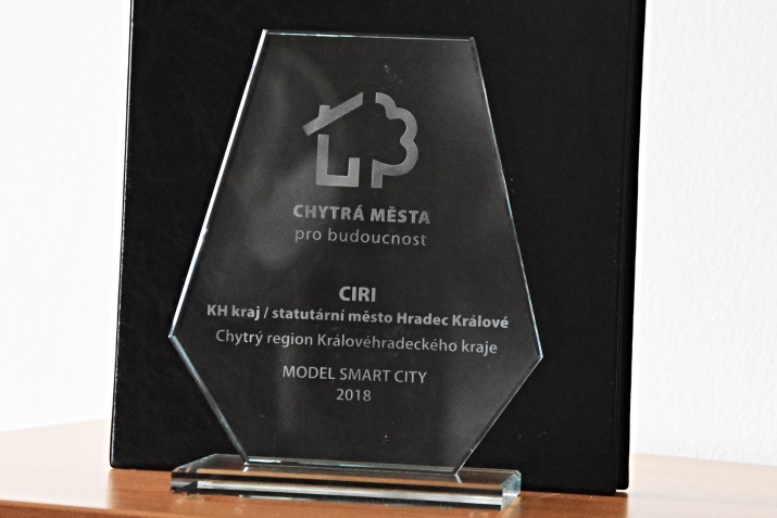 Královéhradecký kraj získal 1. místo v národní soutěži Chytrá města pro budoucnost