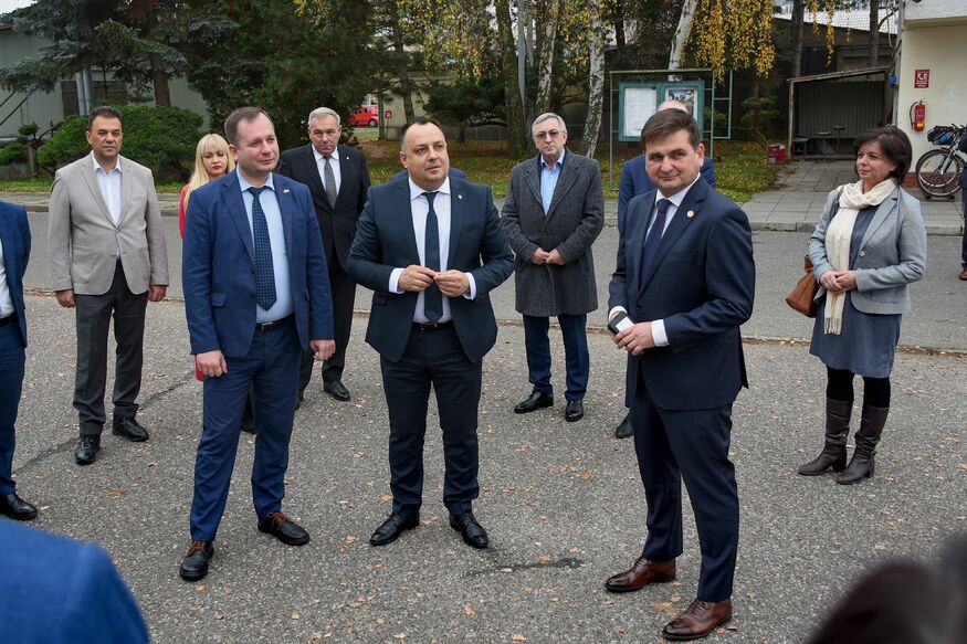 Zástupci Zakarpatské Ukrajiny se v Královéhradeckém kraji seznámili s úspěšnými projekty a investicemi 