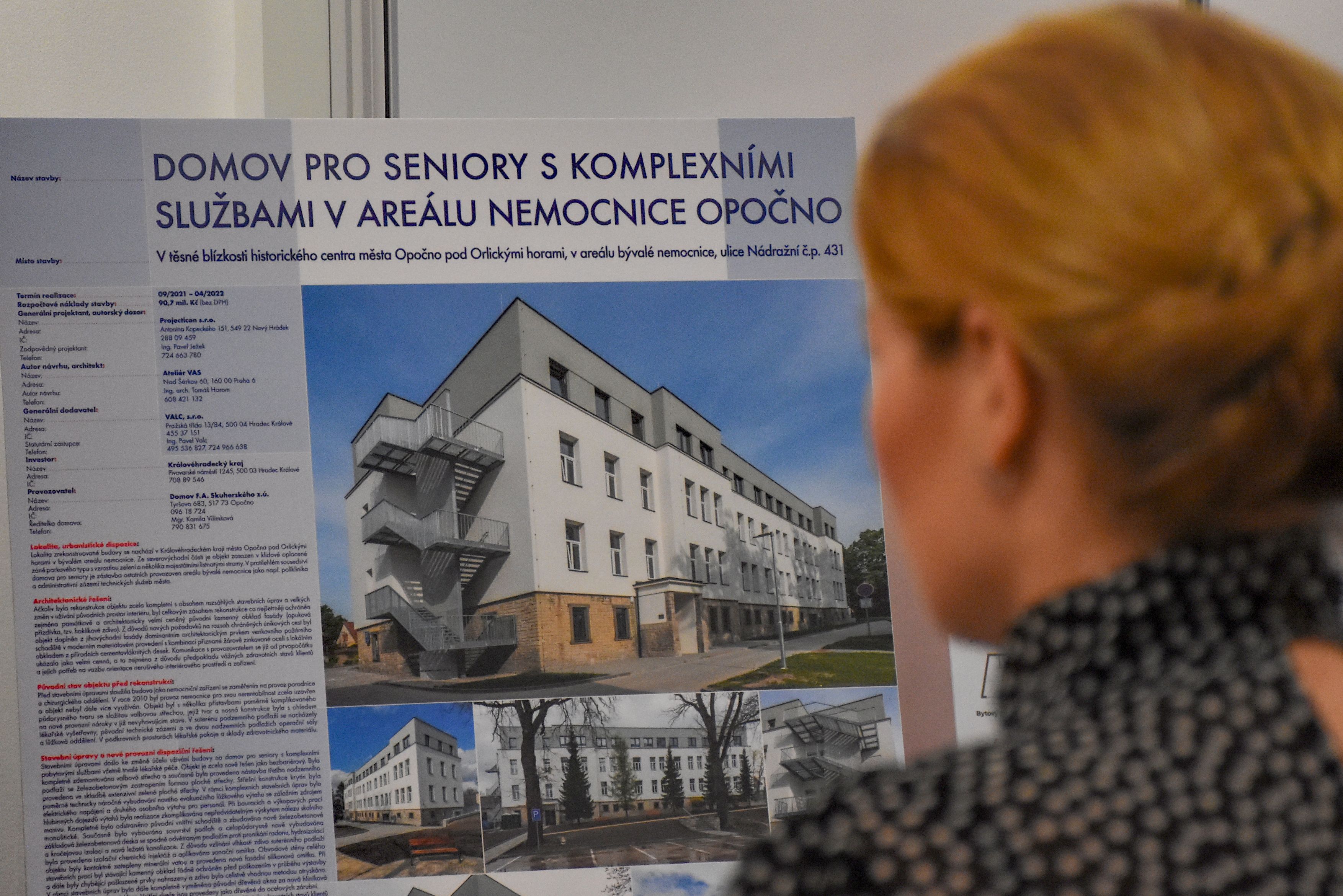 Stavbou roku 2022 Královéhradeckého kraje se stal domov pro seniory v Opočně
