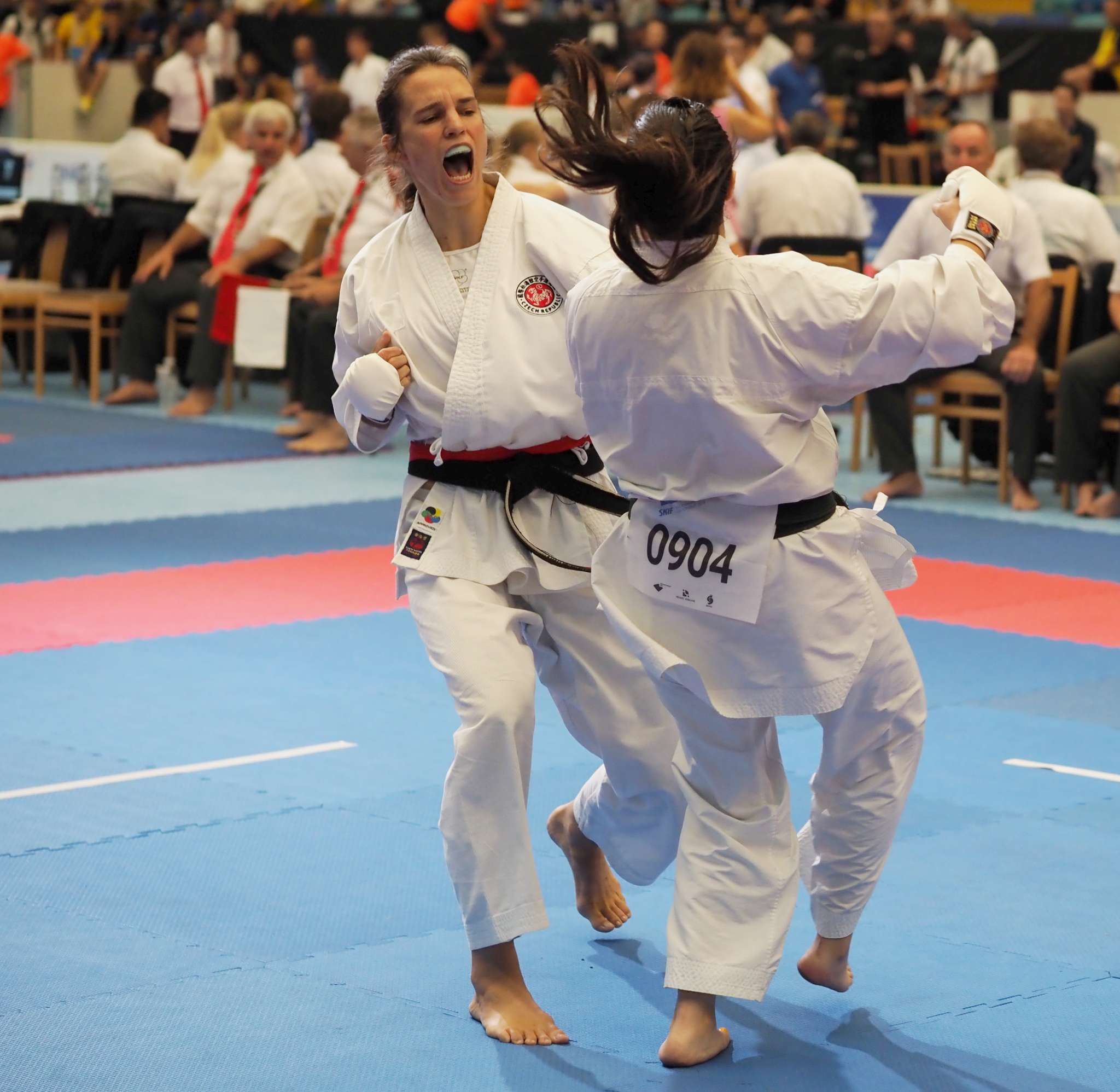 Rozhovor: Sport je zdraví a radost. Mistryně světa v karate Radka Tesařová navrhuje medaile pro vítěze.