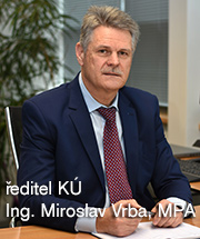ředitel KÚ -  Ing. Miroslav Vrba, MPA